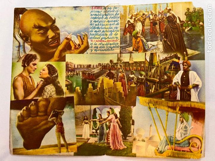 Cine: PROGRAMA DE CINE. EL LADRON DE BAGDAD. SIN PUBLICIDAD. - Foto 2