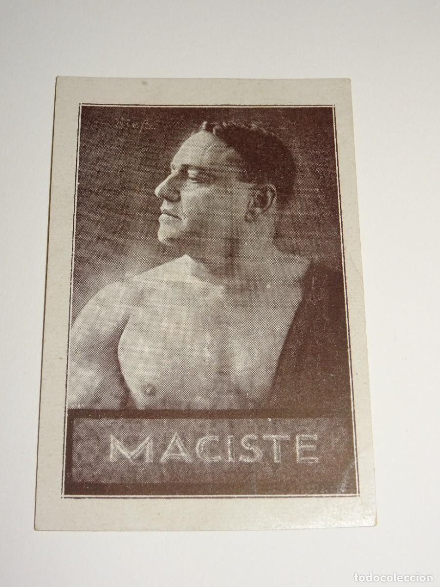Cine: PROGRAMA DE CINE - MACISTE . 6,5X10CM, BUEN ESTADO - Foto 1