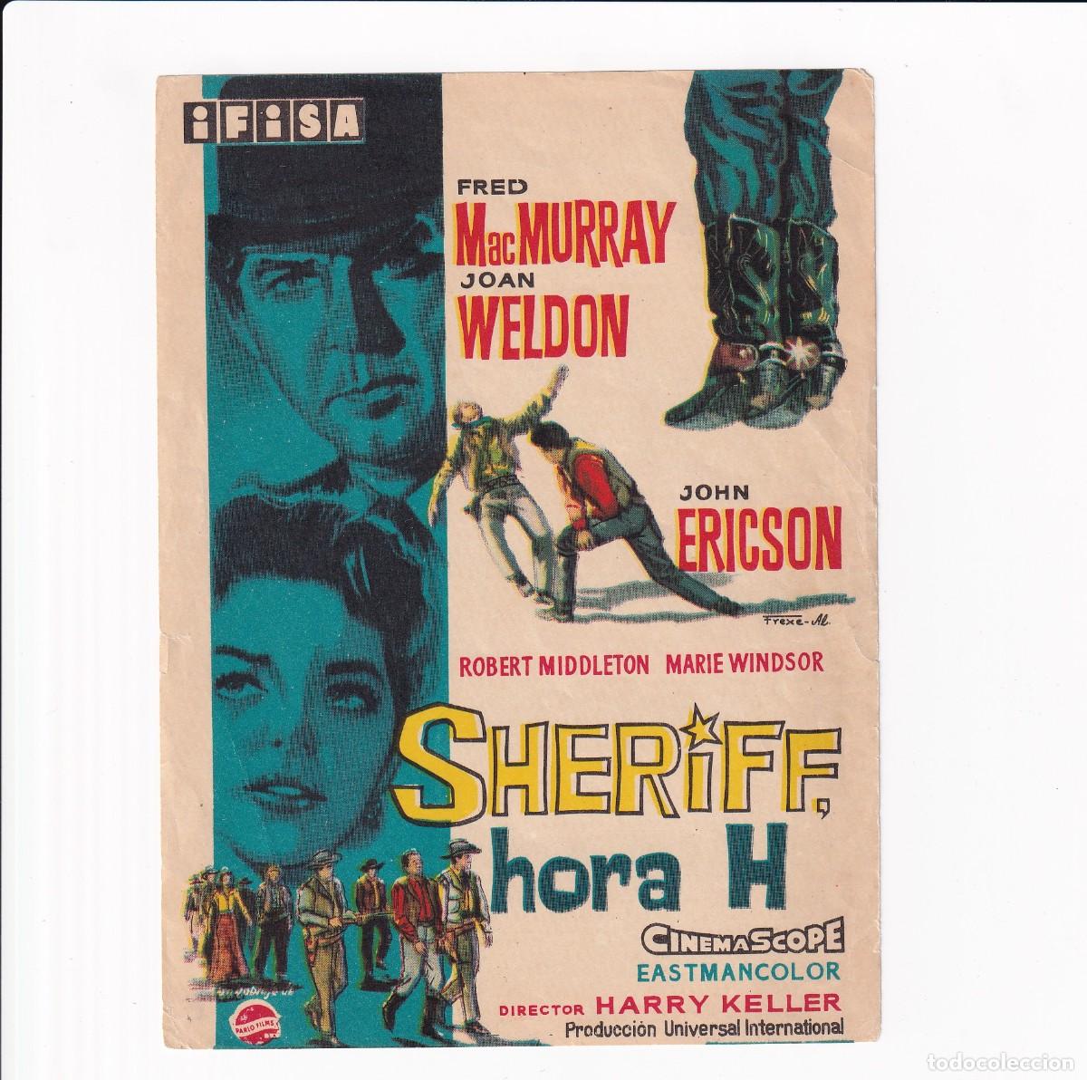 Cine: SHERIFF, HORA H .- FRED MacMURRAY