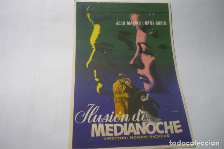 Cine: programa ilusion de medianoche.-jean marais.-publicidad - Foto 1