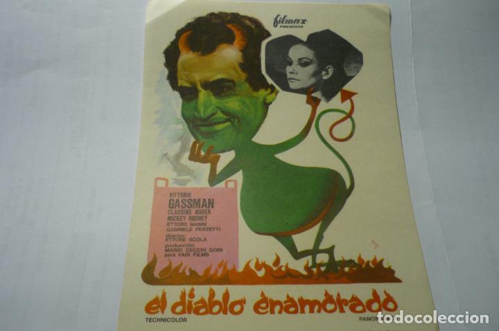 Cine: programa el diablo enamorado.-vittorio gassman - Foto 1