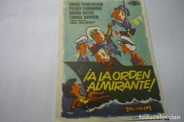 Cine: programa a la orden almirante&iexcl; .-publicidad - Foto 1
