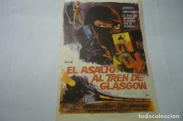 Cine: programa el asalto al tren de glasgow- publicidad - Foto 1