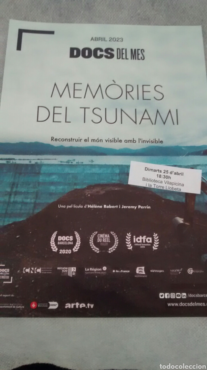 Cine: MEMORIES DEL TSUNAMI (A4) - Foto 1