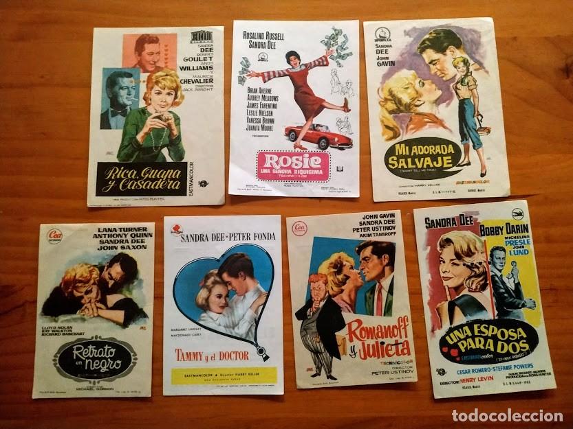 Cine: PTCC 176 SANDRA DEE COLECCION DE 7 PROGRAMAS ORIGINALES ESPA&Ntilde;OLES - Foto 1