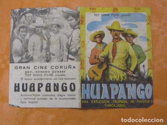 Cine: FOLLETO DE MANO - HUAPANGO - Foto 1