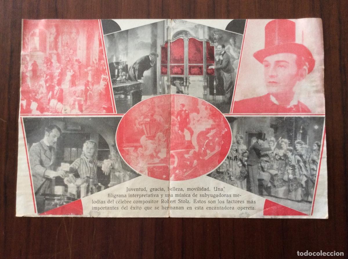 Cine: PROGRAMA DOBLE SIN CINE IMPRESO LAS ALEGRES CHICAS DE VIENA WILLY FORST LEE PARRY - Foto 2