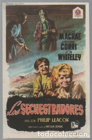 Cine: PROGRAMA DE CINE. LOS SECUESTRADORES PC-6956 - Foto 1