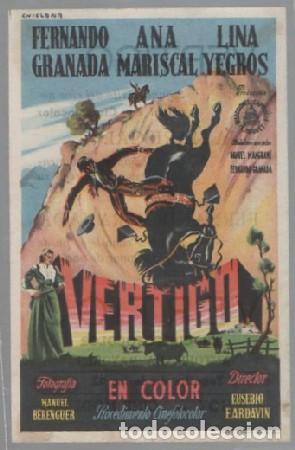 Cine: PROGRAMA DE CINE. V&Eacute;RTIGO PC-6969 - Foto 1