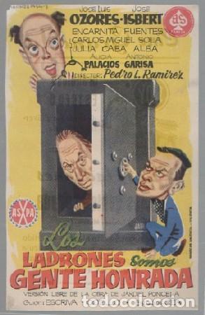 Cine: PROGRAMA DE CINE. LOS LADRONES SOMOS GENTE HONRADA PC-6979 - Foto 1