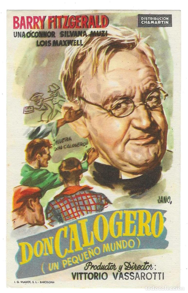 Cine: Programa Cine. Don Calogero. Barry Fitzgerald. 19-1515 - Foto 1