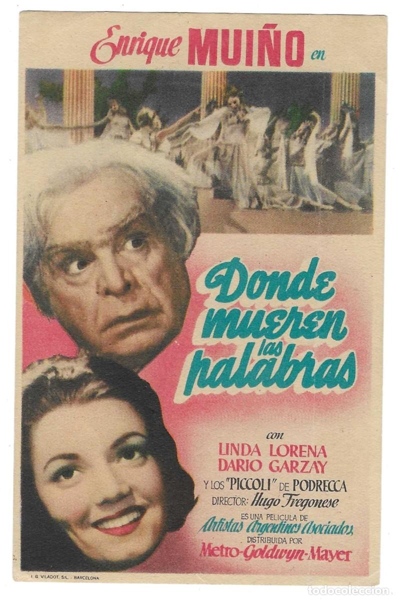 Cine: Programa Cine. Donde mueren las palabras. 19-1516 - Foto 1