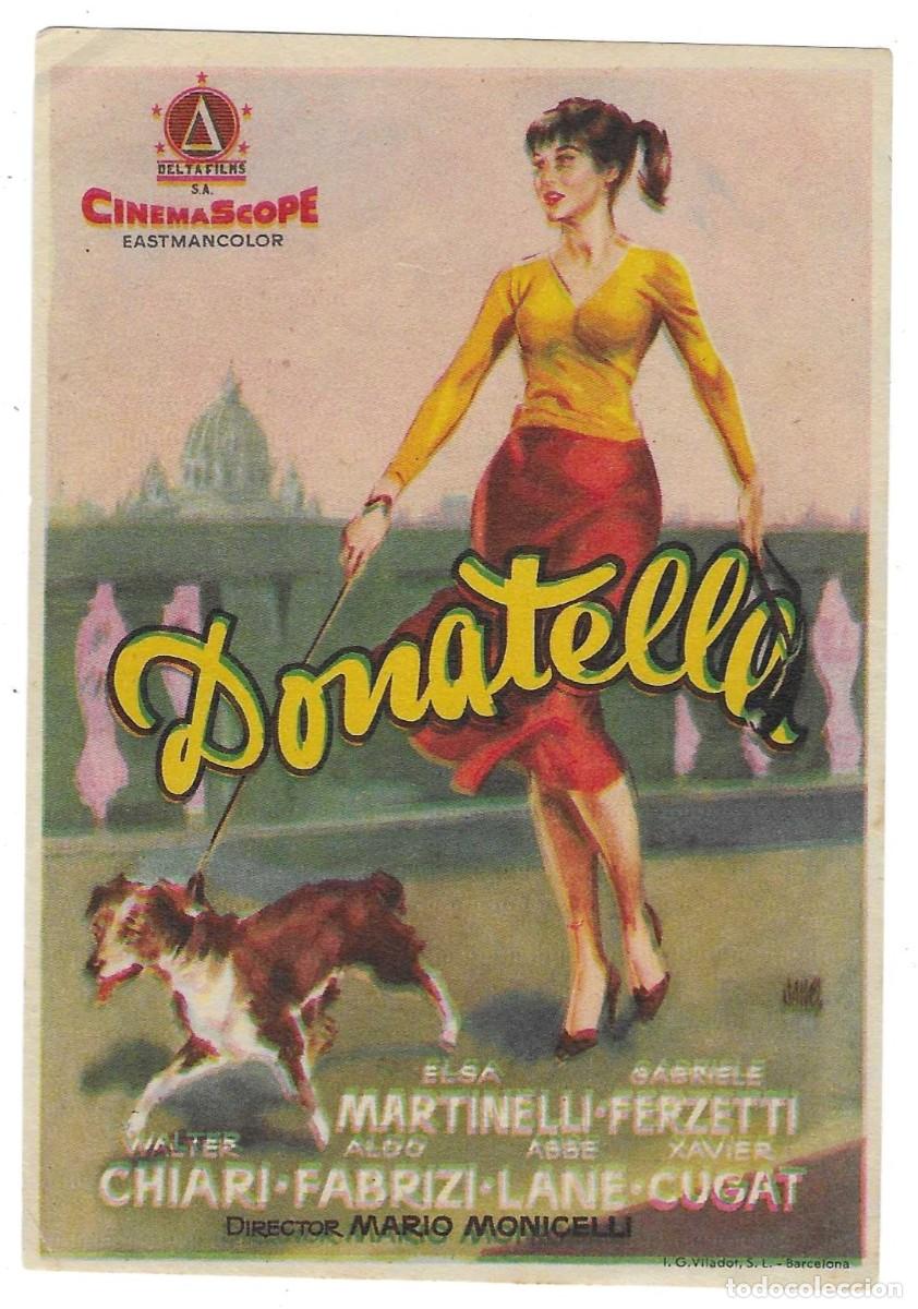 Kino: Programa Cine. Donatella. Elsa Martinelli. 19-1521