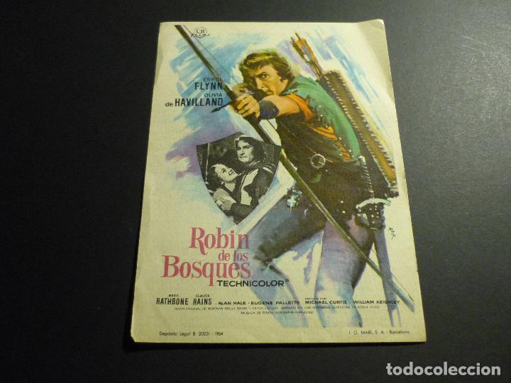Cine: ROBIN DE LOS BOSQUES PROGRAMA DE CINE SIN PUBLICIDAD - Foto 1
