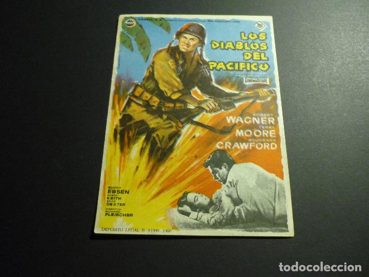 Cine: LOS DIABLOS DEL PACIFICO PROGRAMA DE CINE SIN PUBLICIDAD - Foto 1