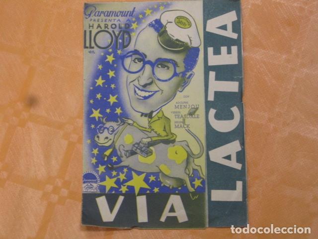 Cine: FOLLETO DE MANO - LA VIA LACTEA - Foto 1