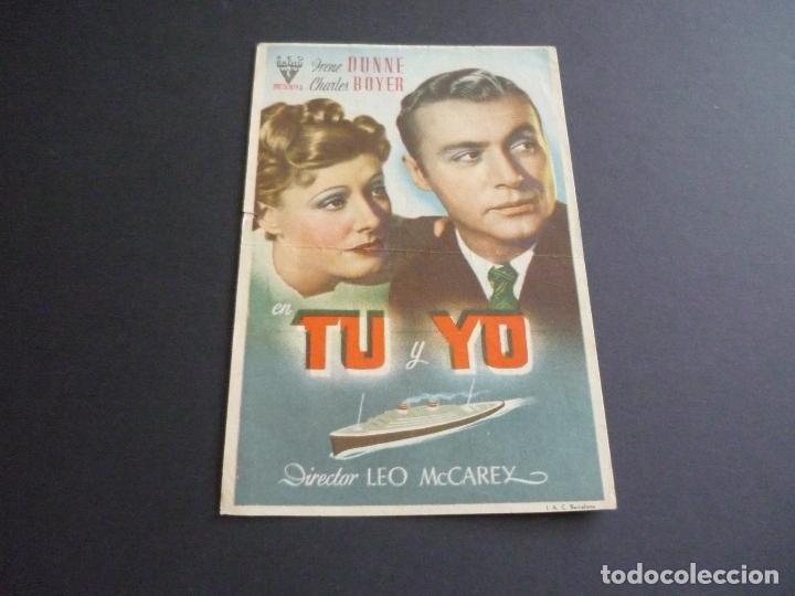 Cine: TU Y YO PROGRAMA DE CINE CON PUBLICIDAD SALON CONDAL BARCELONA - Foto 1