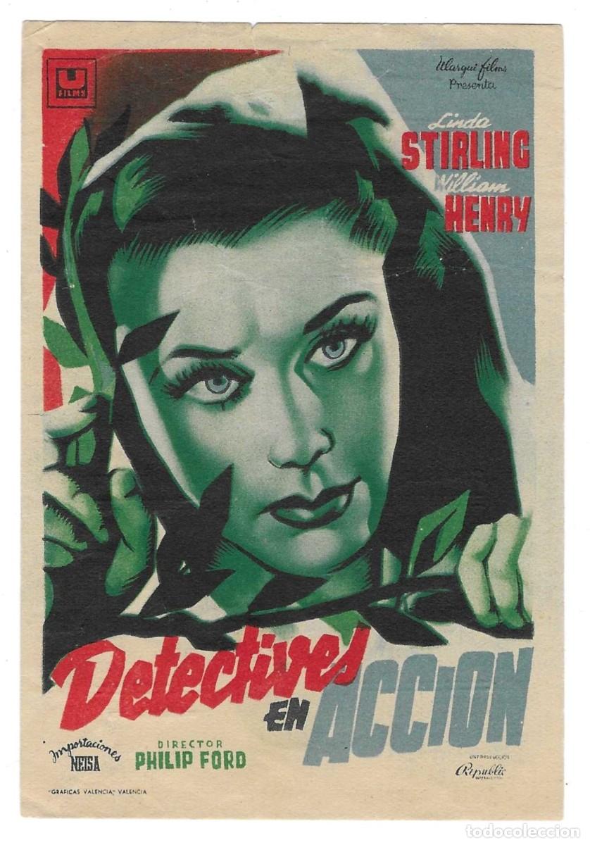 Cine: Programa Cine. Detectives en Acci&oacute;n. Linda Stirling. 19-1532 - Foto 1