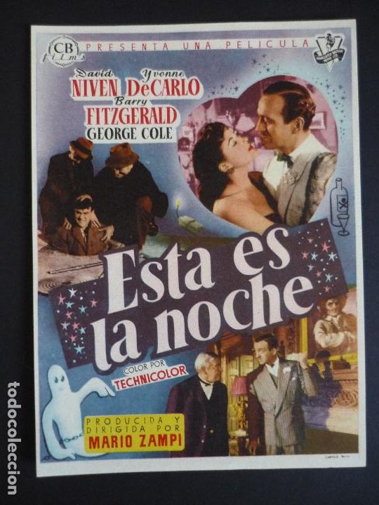 Cine: ESTA ES LA NOCHE PROGRAMA DE CINE SIN PUBLICIDAD - Foto 1