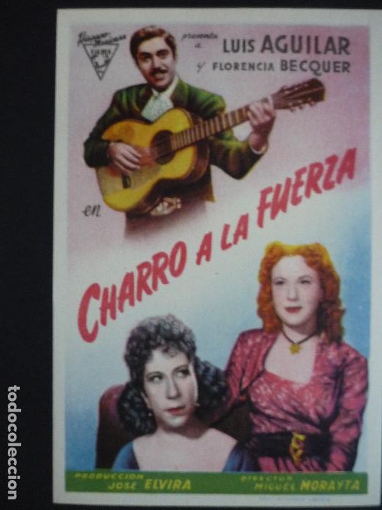 Cine: CHARRO A LA FUERZA PROGRAMA DE CINE SIN PUBLICIDAD - Foto 1