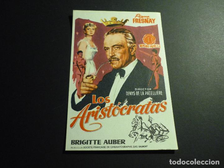 Cine: LOS ARISTOCRATAS PROGRAMA DE CINE SIN PUBLICIDAD - Foto 1