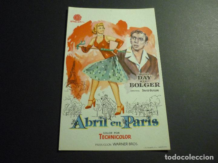 Cine: ABRIL EN PARIS PROGRAMA DE CINE SIN PUBLICIDAD - Foto 1