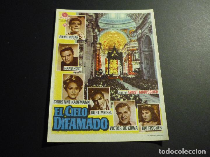 Cine: EL CIELO DIFAMADO PROGRAMA DE CINE SIN PUBLICIDAD - Foto 1