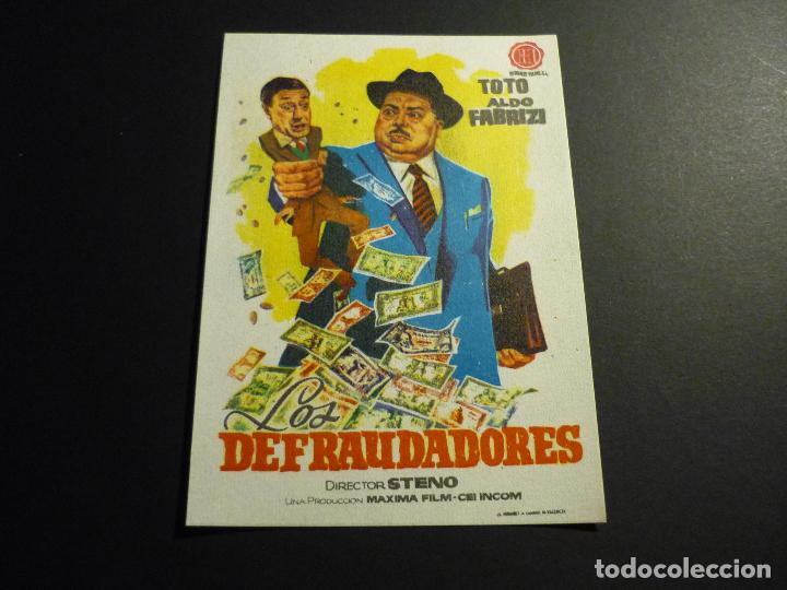 Cine: LOS DEFRAUDADORES PROGRAMA DE CINE SIN PUBLICIDAD - Foto 1