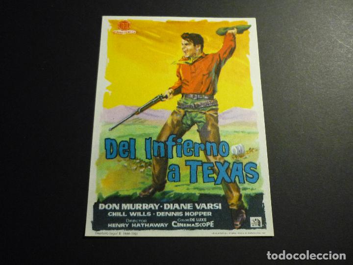 Cine: DEL INFIERNO A TEXAS PROGRAMA DE CINE SIN PUBLICIDAD - Foto 1