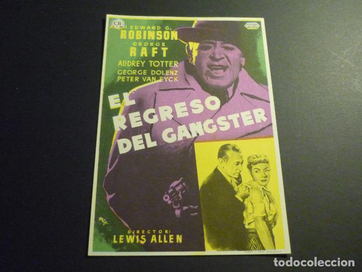 Cine: EL REGRESO DEL GANGSTER PROGRAMA DE CINE SIN PUBLICIDAD - Foto 1