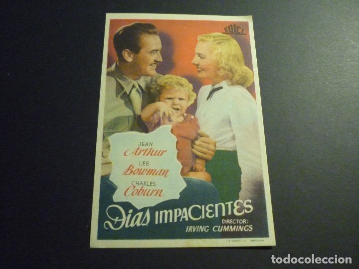 Cine: DIAS IMPACIENTES PROGRAMA DE CINE SIN PUBLICIDAD - Foto 1