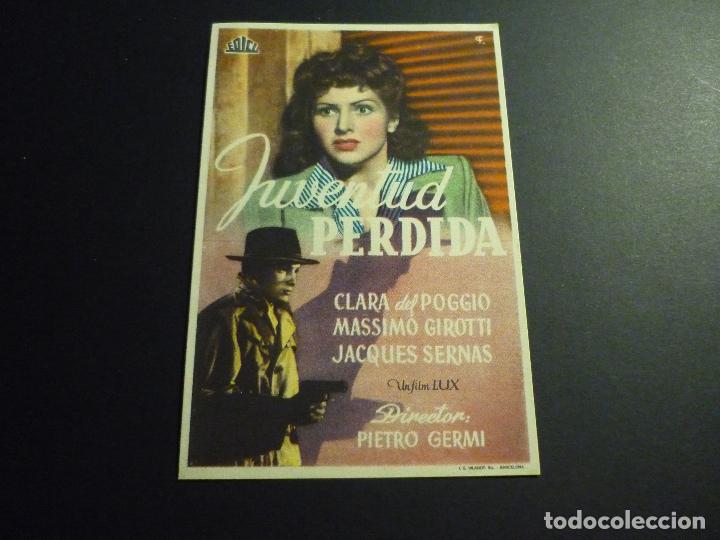 Cine: JUVENTUD PERDIDA PROGRAMA DE CINE SIN PUBLICIDAD - Foto 1