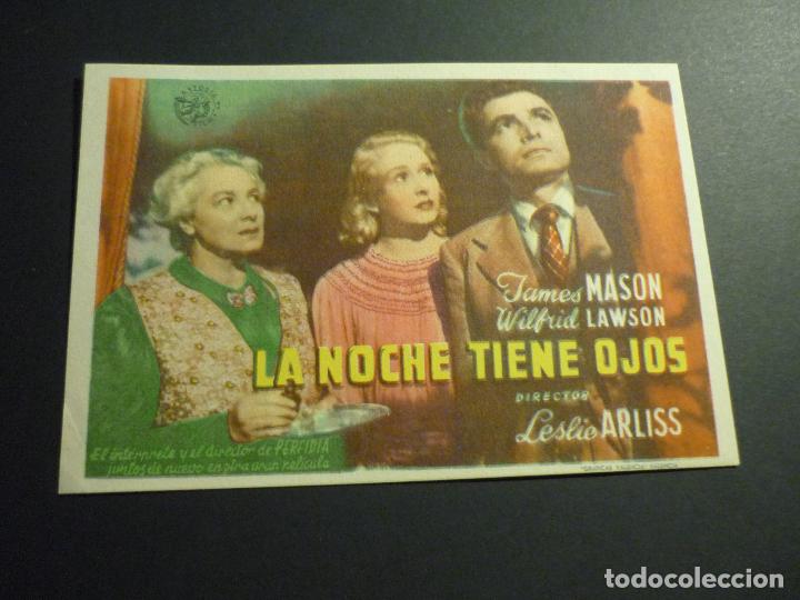 Cine: LA NOCHE TIENE OJOS PROGRAMA DE CINE SIN PUBLICIDAD - Foto 1