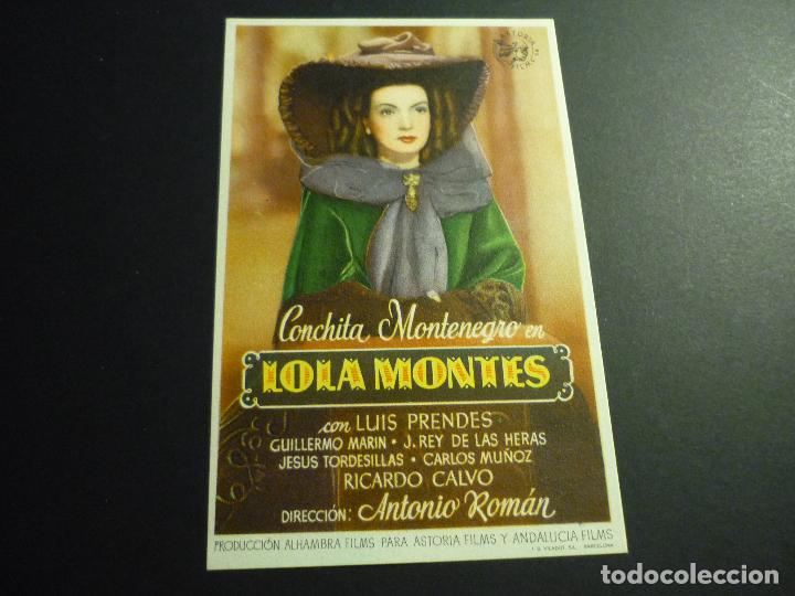 Cine: LOLA MONTES PROGRAMA DE CINE SIN PUBLICIDAD - Foto 1