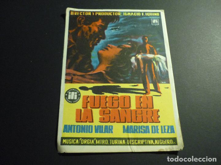 Cine: FUEGO EN LA SANGRE PROGRAMA DE CINE SIN PUBLICIDAD - Foto 1
