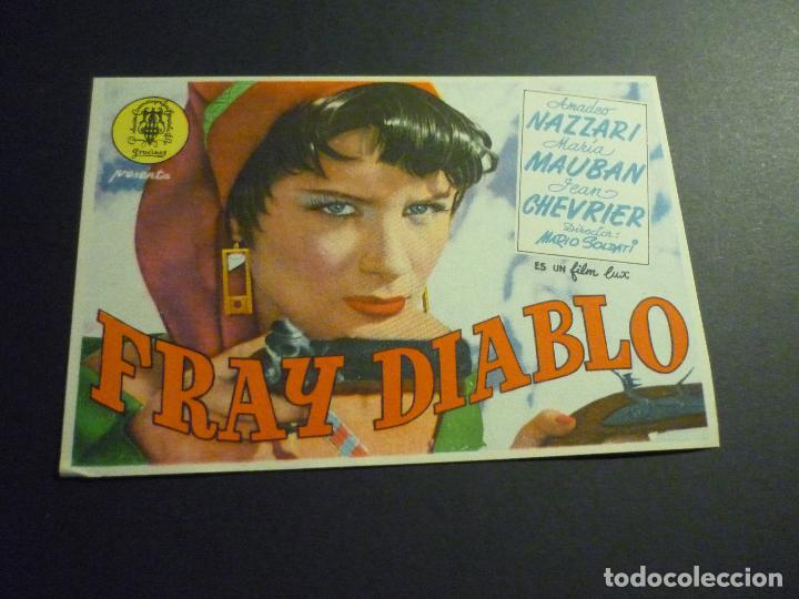 Cine: FRAY DIABLO PROGRAMA DE CINE SIN PUBLICIDAD - Foto 1