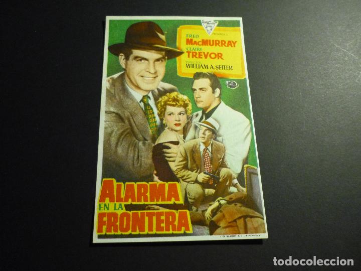 Cine: ALARMA EN LA FRONTERA PROGRAMA DE CINE SIN PUBLICIDAD - Foto 1
