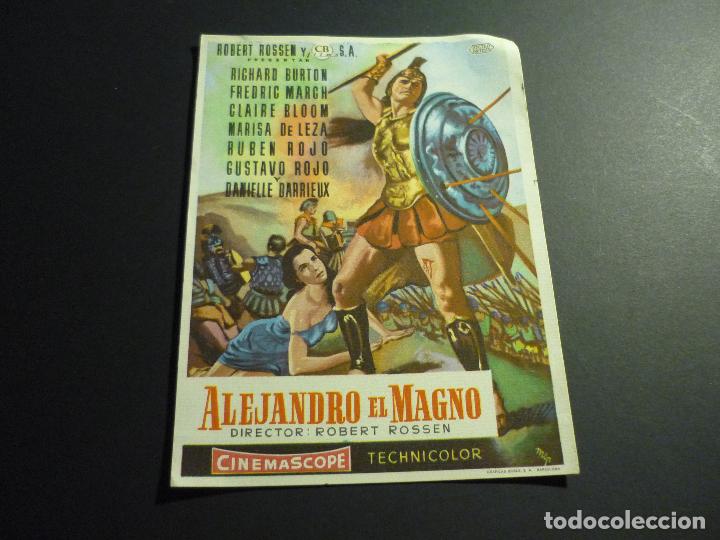 Cine: ALEJANDRO EL MAGNO PROGRAMA DE CINE SIN PUBLICIDAD - Foto 1
