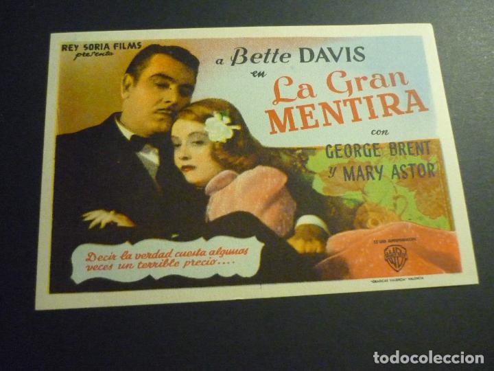 Cine: LA GRAN MENTIRA PROGRAMA DE CINE SIN PUBLICIDAD - Foto 1