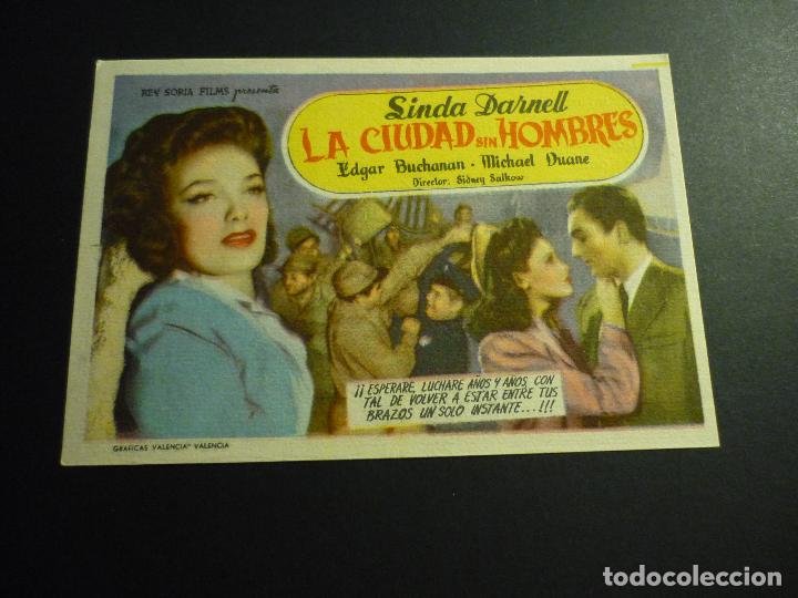 Cine: LA CIUDAD DE LOS HOMBRES PROGRAMA DE CINE SIN PUBLICIDAD - Foto 1