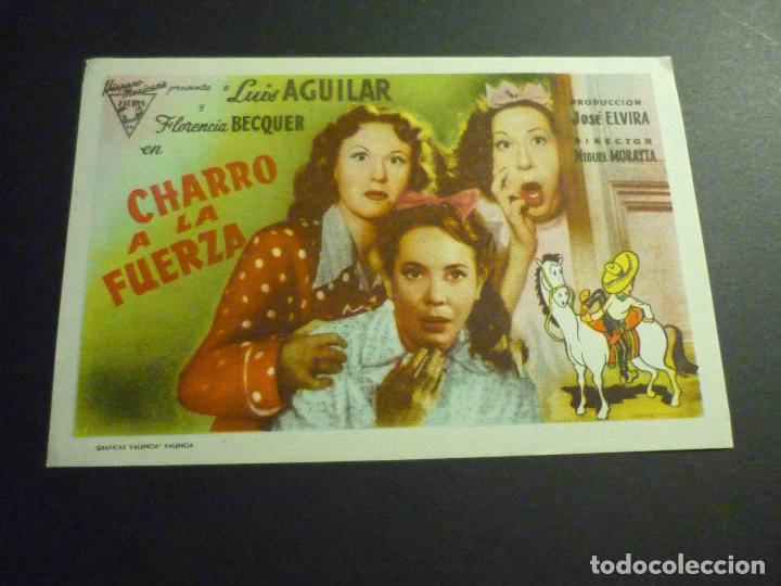 Cine: CHARRO A LA FUERZA PROGRAMA DE CINE SIN PUBLICIDAD - Foto 1