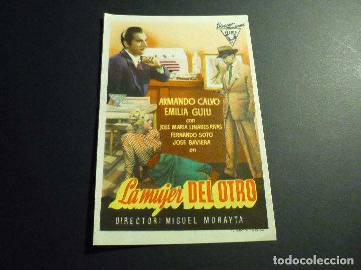 Cine: LA MUJER DEL OTRO PROGRAMA DE CINE SIN PUBLICIDAD - Foto 1