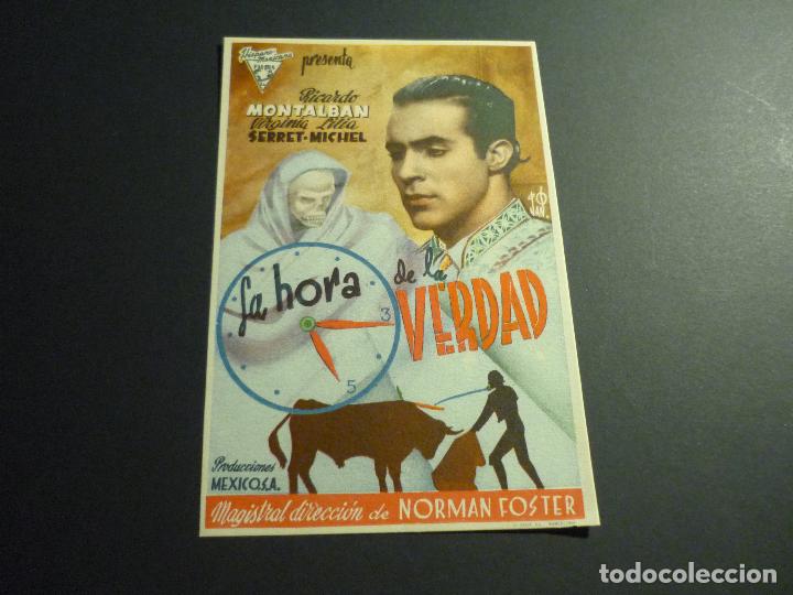 Cine: LA HORA DE LA VERDAD PROGRAMA DE CINE SIN PUBLICIDAD - Foto 1
