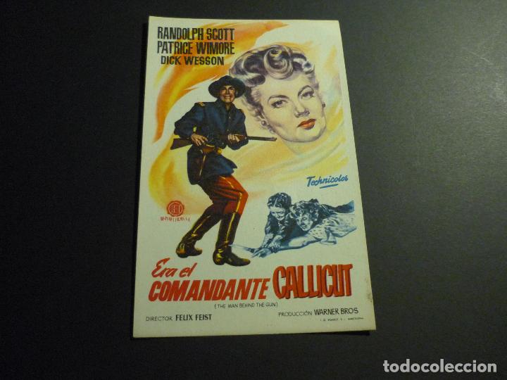 Cine: ERA EL COMANDANTE CALLICUT PROGRAMA DE CINE SIN PUBLICIDAD - Foto 1