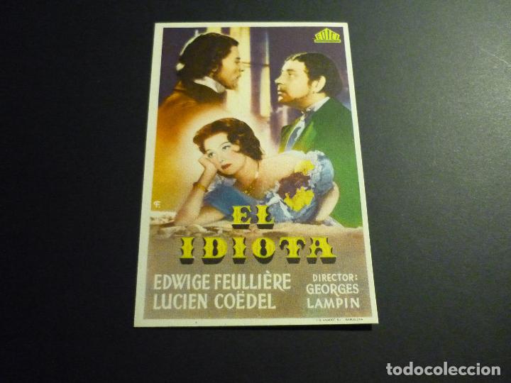 Cine: EL IDIOTA PROGRAMA DE CINE SIN PUBLICIDAD - Foto 1