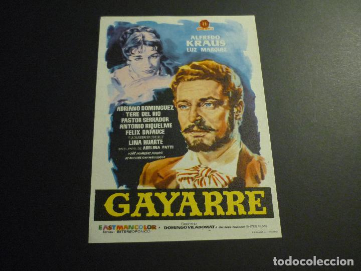 Cine: GAYARRE PROGRAMA DE CINE SIN PUBLICIDAD - Foto 1