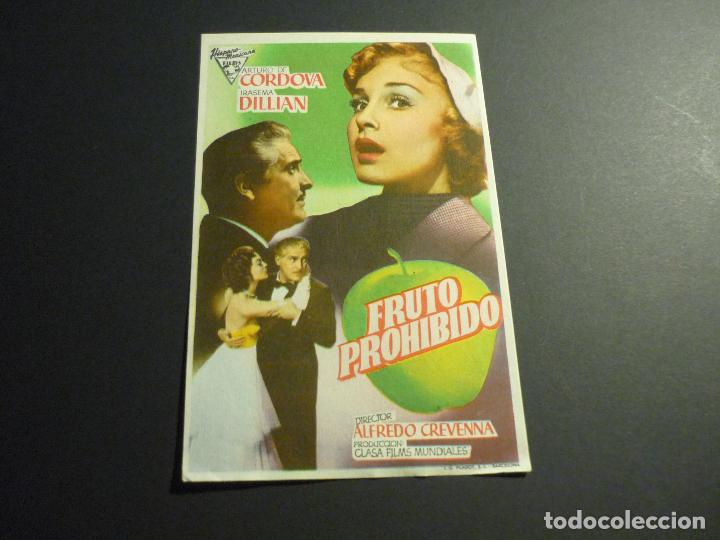 Cine: FRUTO PROHIBIDO PROGRAMA DE CINE SIN PUBLICIDAD - Foto 1