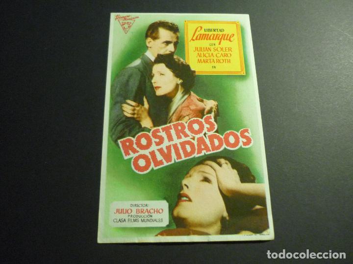Cine: ROSTROS OLVIDADOS PROGRAMA DE CINE SIN PUBLICIDAD - Foto 1