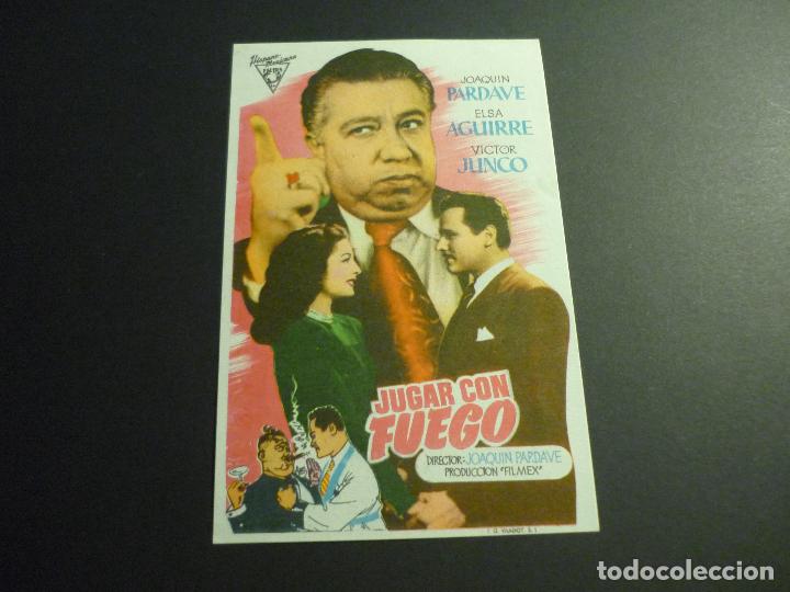 Cine: JUGAR CON FUEGO PROGRAMA DE CINE SIN PUBLICIDAD - Foto 1