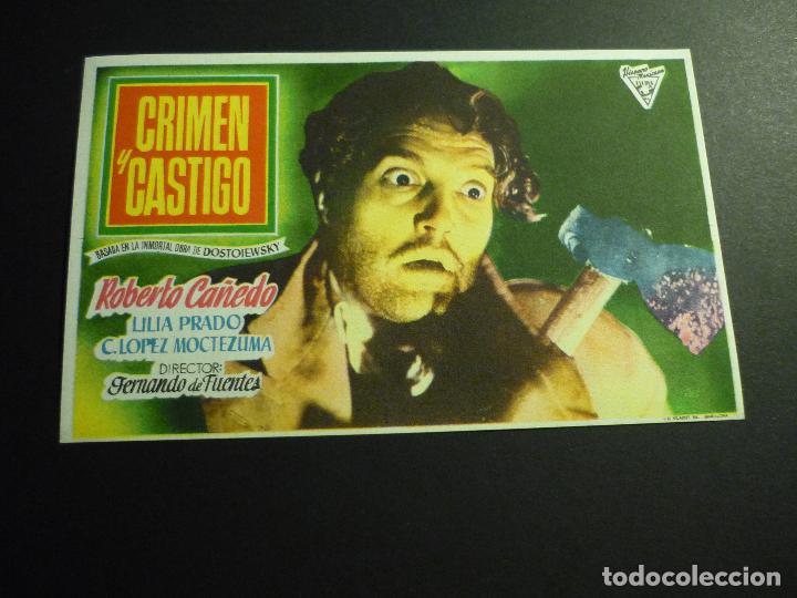 Cine: CRIMEN Y CASTIGO PROGRAMA DE CINE SIN PUBLICIDAD - Foto 1